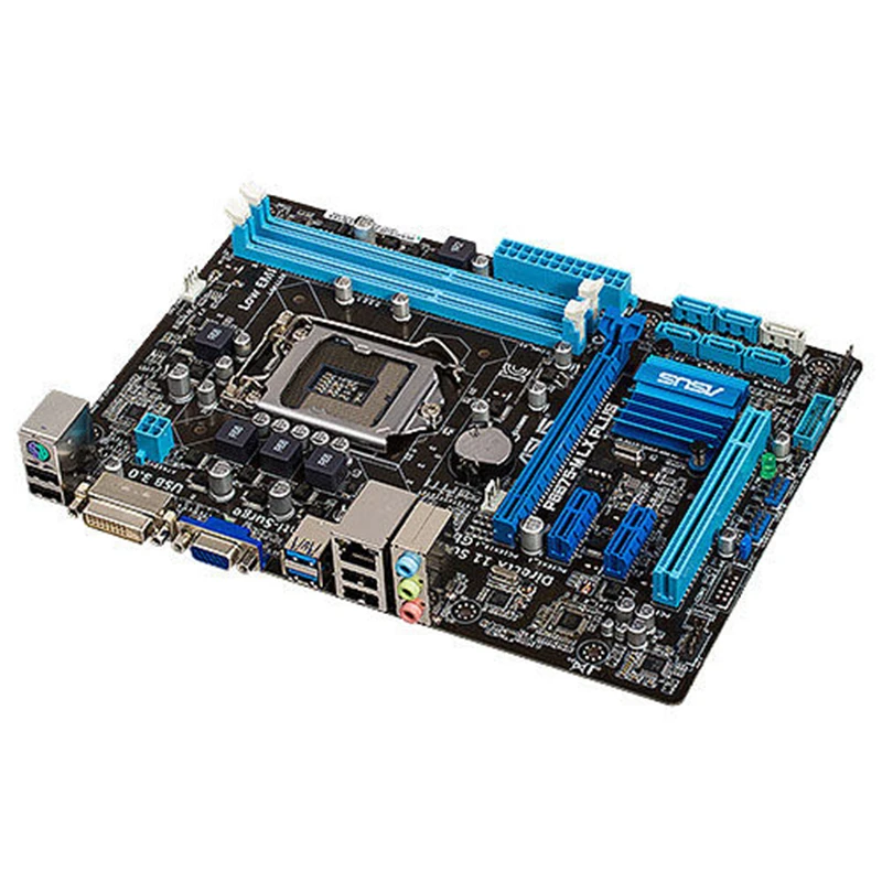 ASUS P8 B75 M LX оригинальная материнская плата P8B75 PLUS LGA 1155 Micro ATX SATA III DDR3 USB3.0 16GB