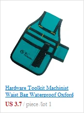 Аппаратные средства инструментарий механика поясная сумка для инструментов водостойкая ткань Оксфорд Multi организовать карманы сумка для