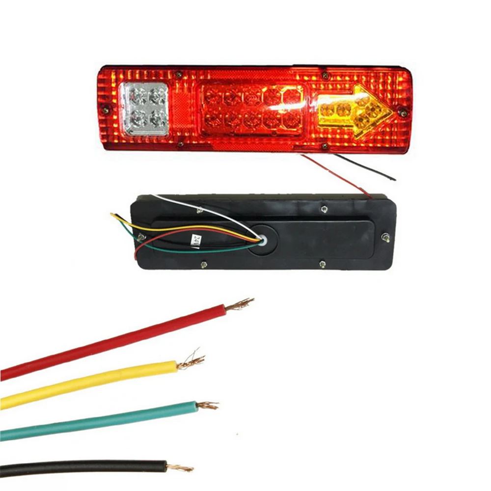 

Truck Trailer Caravan Van Rear Lamp 12-24V Tail Stop Reverse Indicator Car Led Rear Lights BOOMBOOST