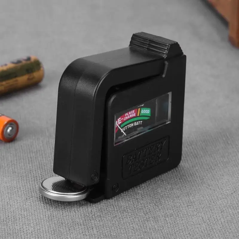 Черный BT860 1 шт. портативный ручной тестер напряжения для 9 в 1,5 В и AA AAA батареи тестеры батарей