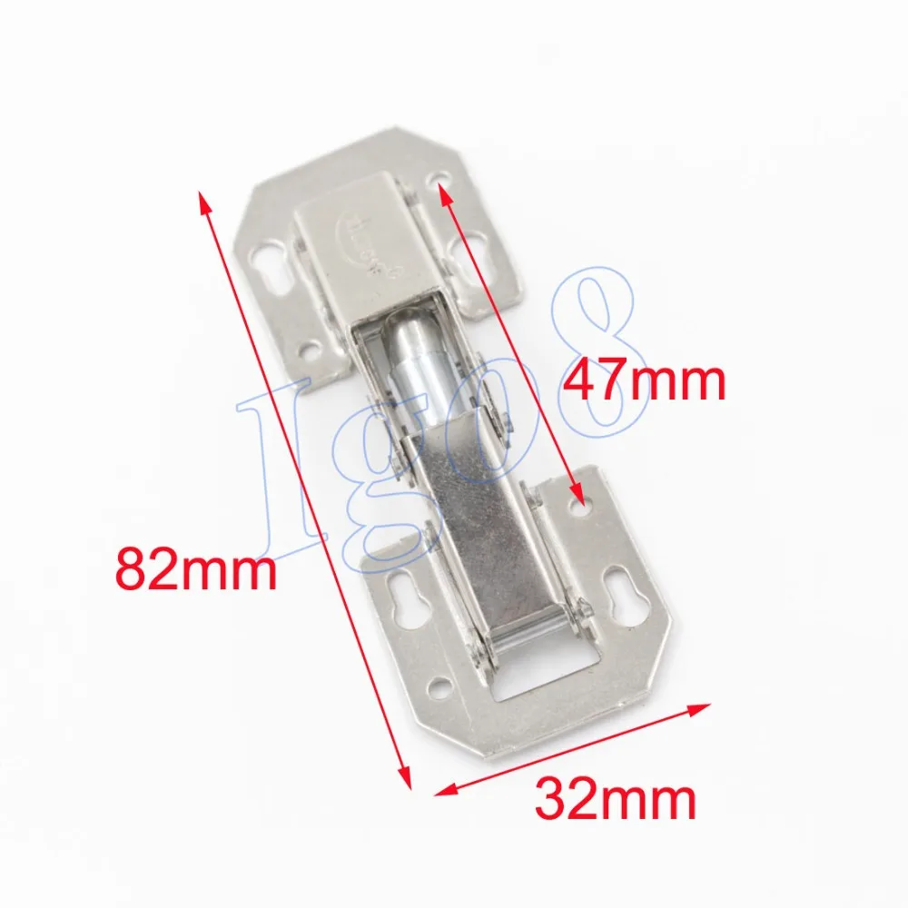 

4PCS High Quality 82mm x 32mm Small Iron Bridge Hinge