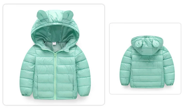 Meninos e Meninas Quente para Baixo Cabolsa com Capuz Jaquetas de Inverno para Meninas Inverno Crianças Jaqueta Outerwear Outono Adolescente Parka 0-8 y 11 High Quality Mamãe e Bebê