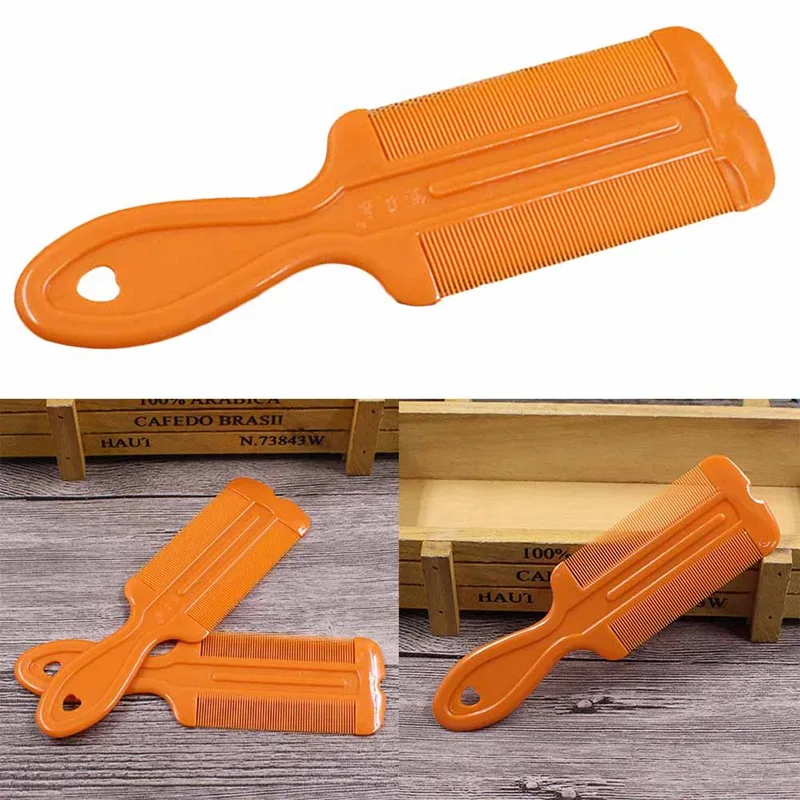 1PC Double Sided Nit Comb Fine Tooth Head Long Handle Lice Hair Combs