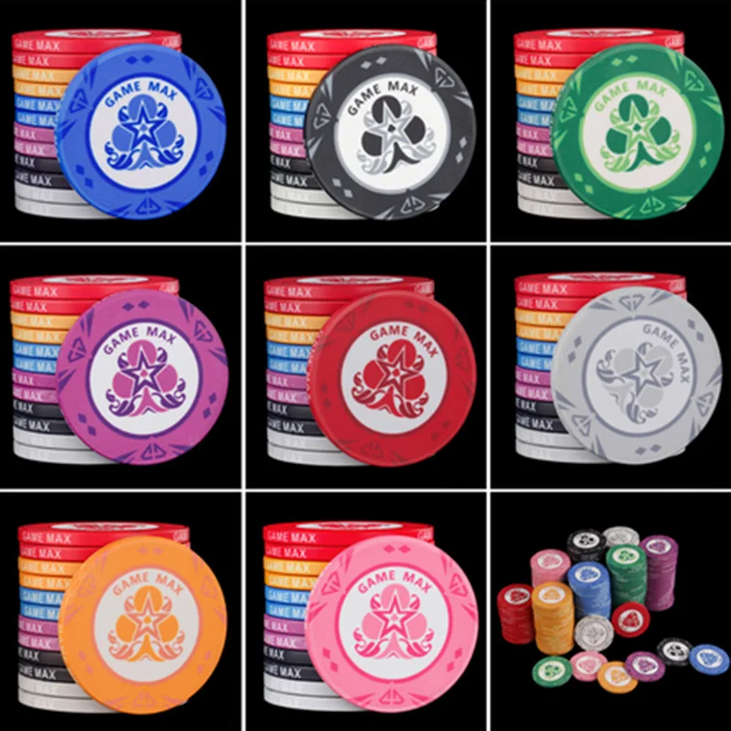 

10 PCS/LOT Ceramic Poker Chips 10g/pcs NEW Design No Value Casino Chips Texas Hold'em Poker Wholesale Poker Club Chips