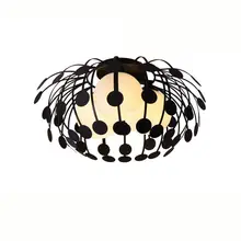 1" Современный контрактный окрашенный металлический каркас подвесной светильник 3 головки модный креативный ресторан балкон коридор подвесной светильник