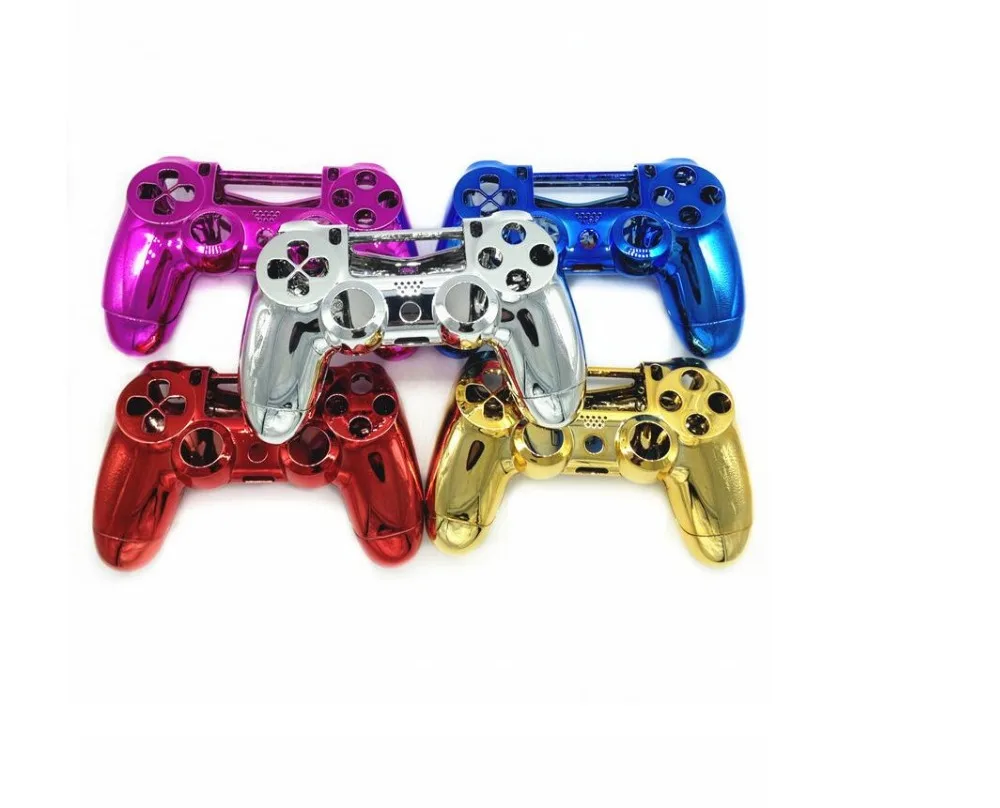 

High Quality Chrome Skin Handle Shell Housing Case Cover for Sony for PlayStation 4 for PS4 Gaming Controller Shell