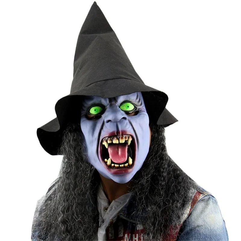 

Masquerade masks Halloween Mask scary Child's Play Latex Realistic Crazy Rubber Creepy Party Festival Mask Halloween Costume