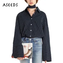 fall 2017 fashion striped shirt casual blouse women tops and blouses long sleeve korean top womens clothing ladies lace blouse
