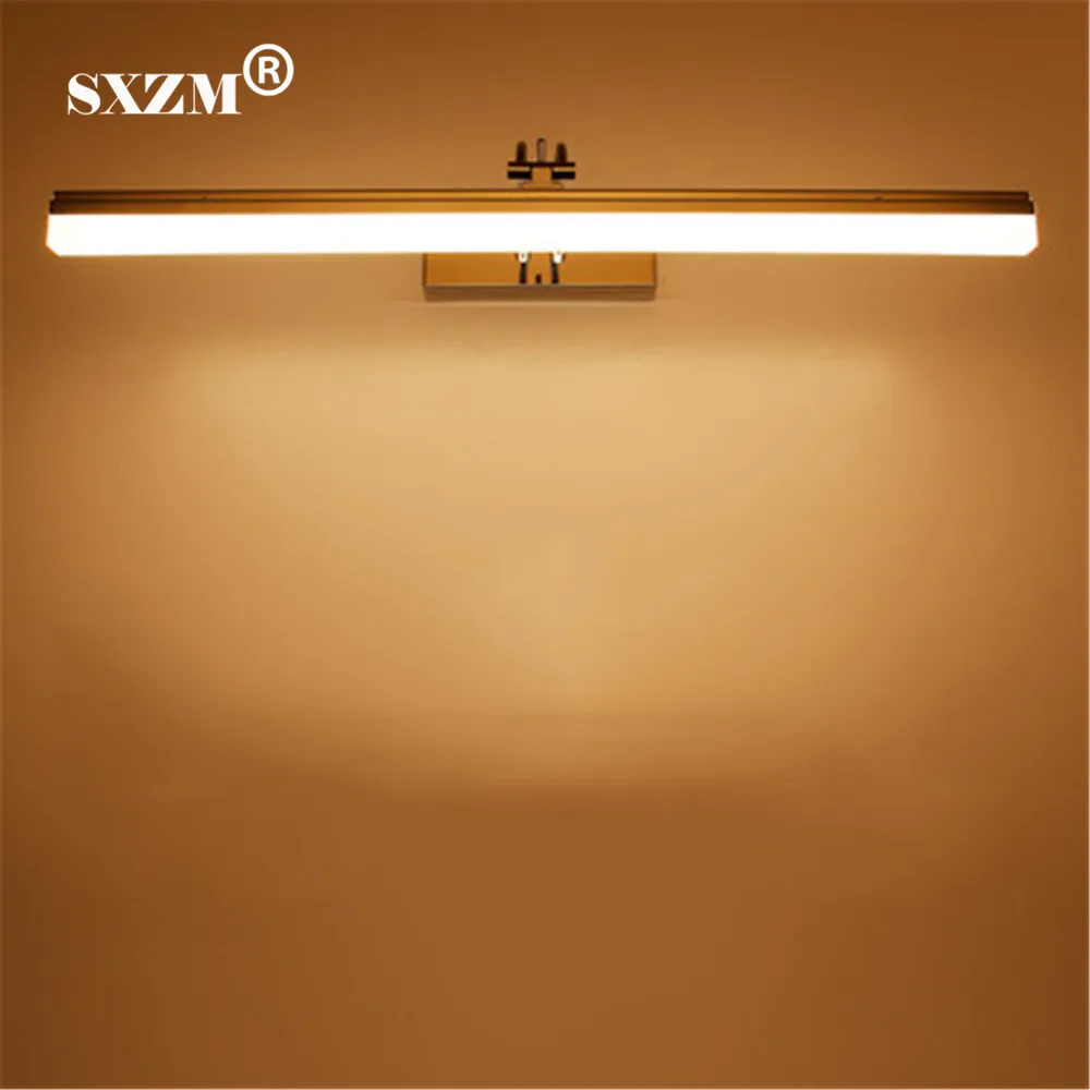 

SXZM 9W 12W 39cm 49cm LED mirror light AC85-265V waterproof SMD2835 high quality for bathroom led lighting wall mounted