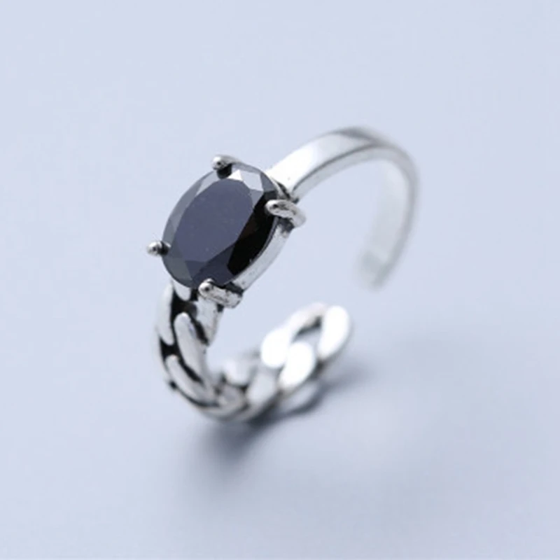 Fashionable Trendy Rings Women Ladies Fashion Carved Vintage Imitate Black Onyx Ring Jewelry Special Designed Elegant Rings Trendy Rings Elegant Ringfashion Rings Women Aliexpress