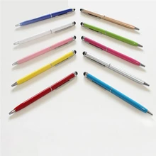 10 шт./партия универсальная емкостная стилус с сенсорным экраном для iPhone X 7 6 6s 5 5S se iPad 2 3 iPod touch подходит для всех смартфонов