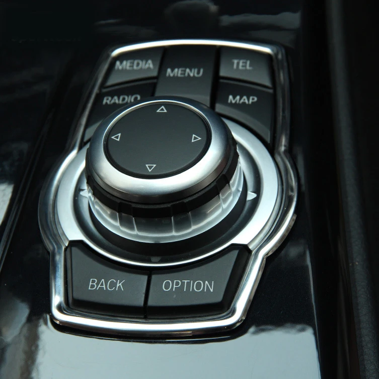 

Interior refit multimedia buttons Cover Car Accessories for bmw X1 X3 X5 X6 F20 F30 316i 320i 325i 328i 330i GT 520I 523I 525I