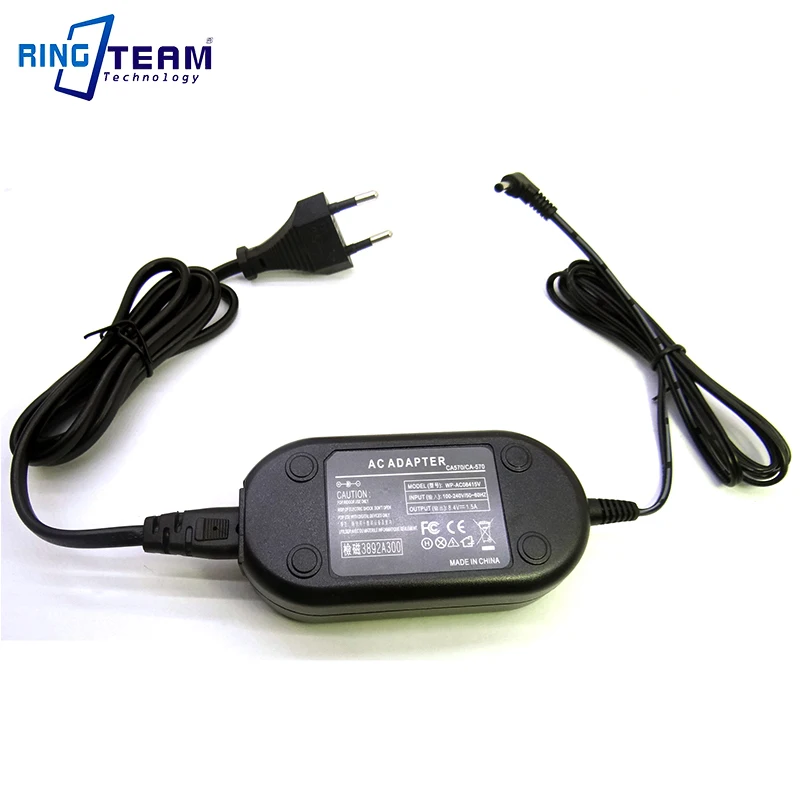 Adaptador de CA de la red eléctrica CA-570 Para Canon Videocámara MVX300 MVX330i MVX350i MVX430
