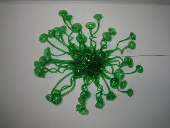 

Free Air Shipping Special Mushroom Design Green Antique Glass Wall Lamps
