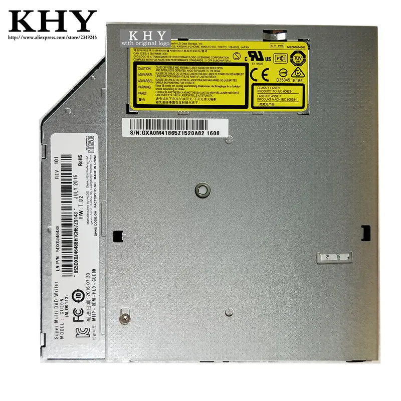 Оригинальный ультратонкий DVDRW GUE0N GUE1N 9 0 мм совместимый с Lenovo E41 V110 V310 V320 V330 V510