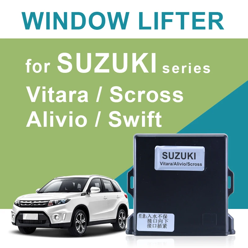 

Car Power Window System For SUZUKI Vitara / Alivio / Scross / window closer Left hand Drive