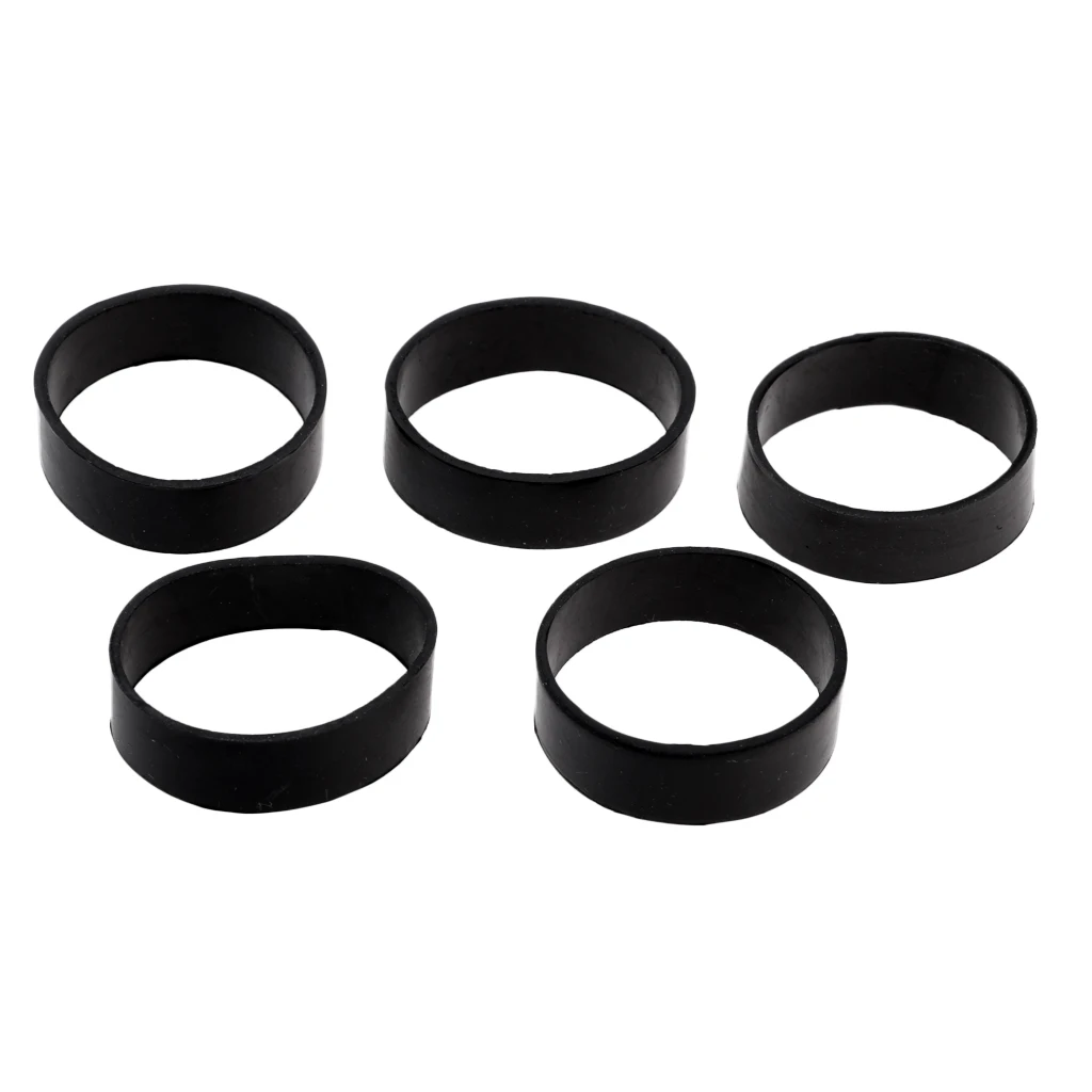 5X Rubber Fixed Holding Rings for 5cm Scuba Diving Waist Weight Belt Webbing Dive Tank Air Cylinder Bottle Carrier Strap Harness