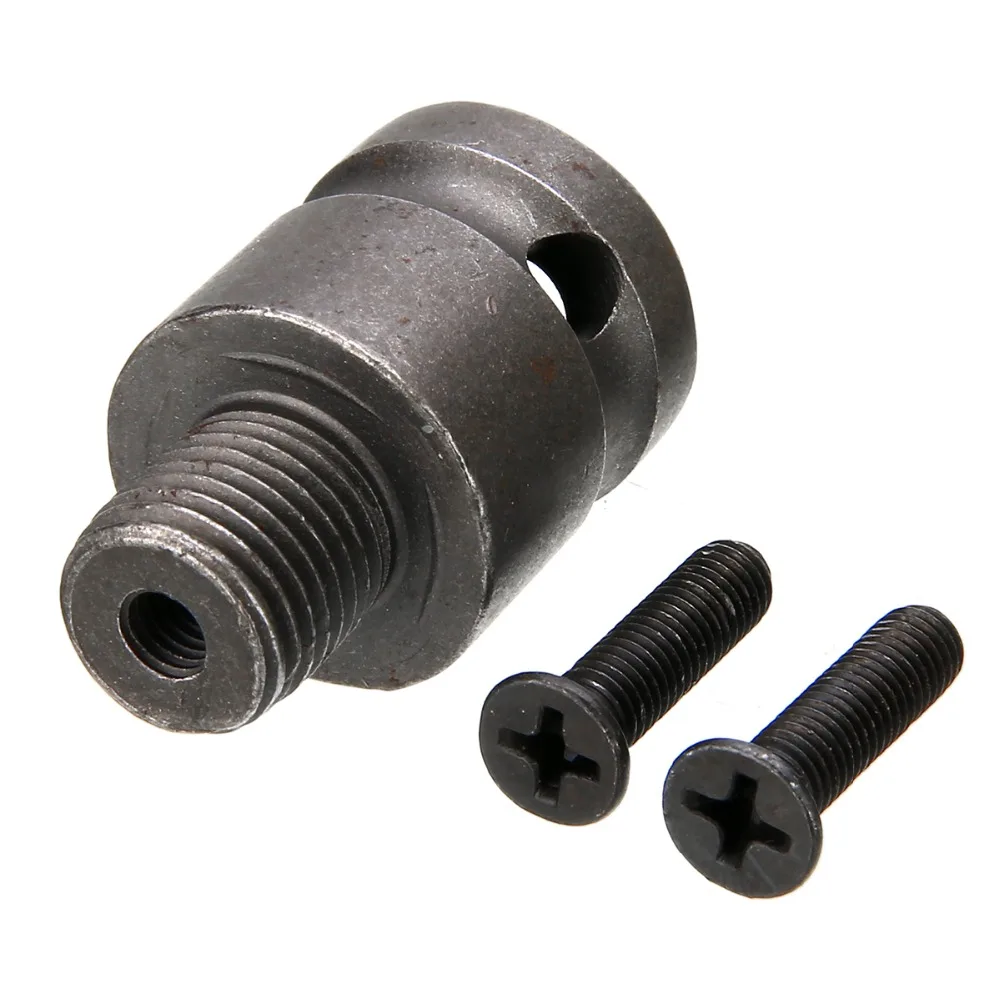 1pc High Hardness Grey 1/2 Inch Drill Chuck Adaptor For Impact Wrench