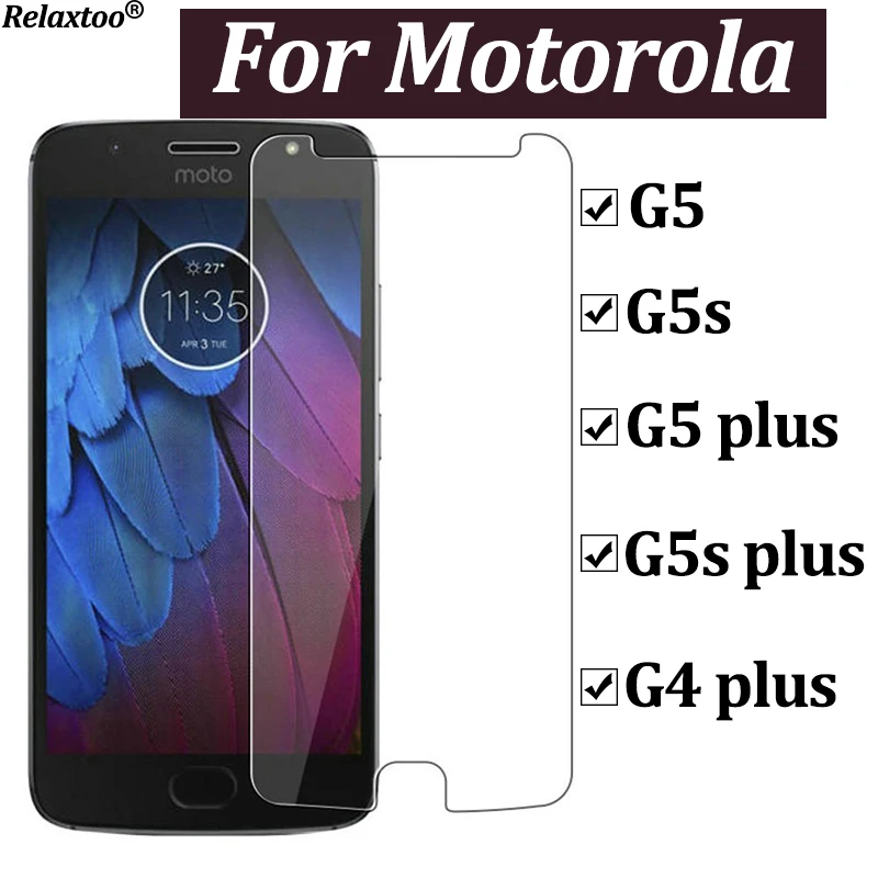 

For moto g5 screen protector for moto g5 plus tempered glass g5s g4 plus protect glas 2.5d 9 H g 5 5s protective film protection