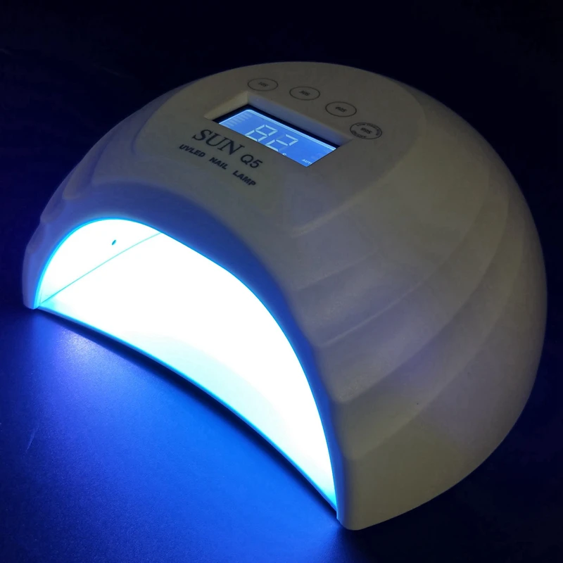 

36W Dual UV LED Nail Lamp Nail Dryer Gel Polish Curing Light with Bottom 10s/30s/60s/99s Timer LCD display