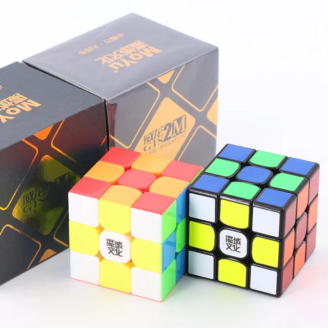 Best MoYu Weilong GTS V2 M Magnetic 3x3x3 GTS2M Magic Cube Professional WCA GTS2 M 3x3 Cubing Speed magico cubo Educational Toy 3