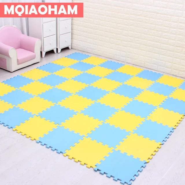 Boy Girl Gift Christmas rug/carpet Baby tasteless environmental protection EVA cartoon sleeping Puzzle Mat 30x30x1cm 9Pcs 1