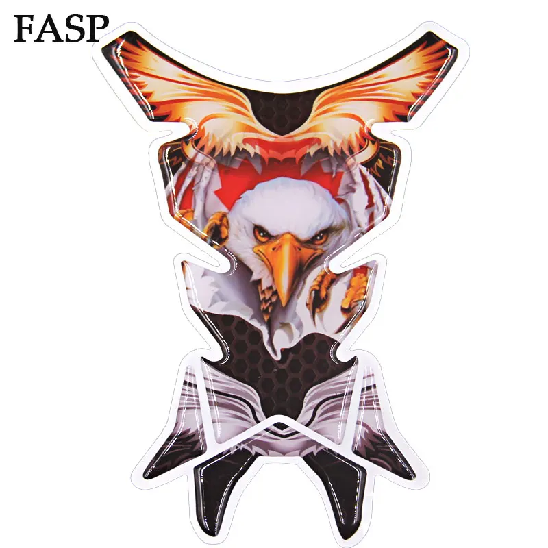 

New FASP Motorbike racing car Fuel Tank Pad Protector Cover Decal yes #205 19*13.3cm Fit YS250 YBR125 JYM125-3G R1-R16
