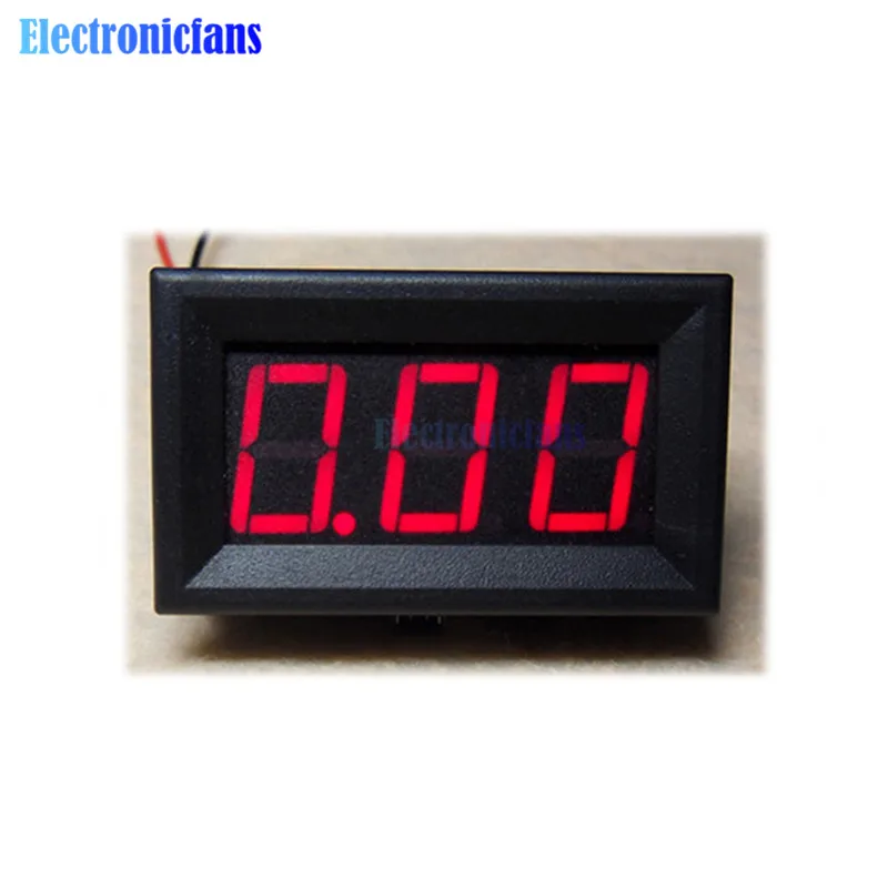 

NEW Red LED Mini Digital Ammeter DC 0 to 10A Panel Meter In Stock