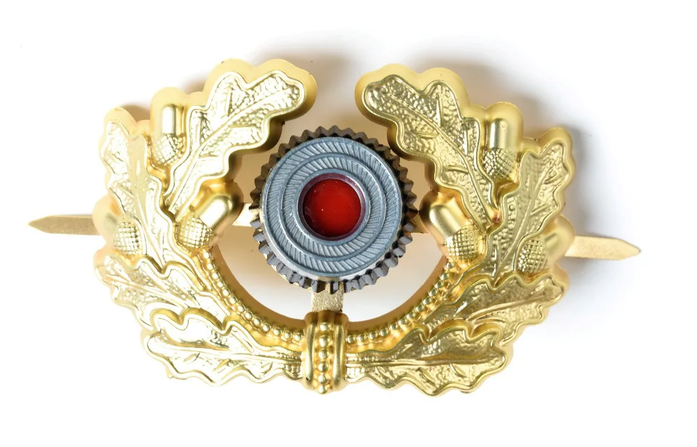 Немецкий козырек WW2 бейдж золотой армейский венок PANZER OFFICER'S какара-38028 |