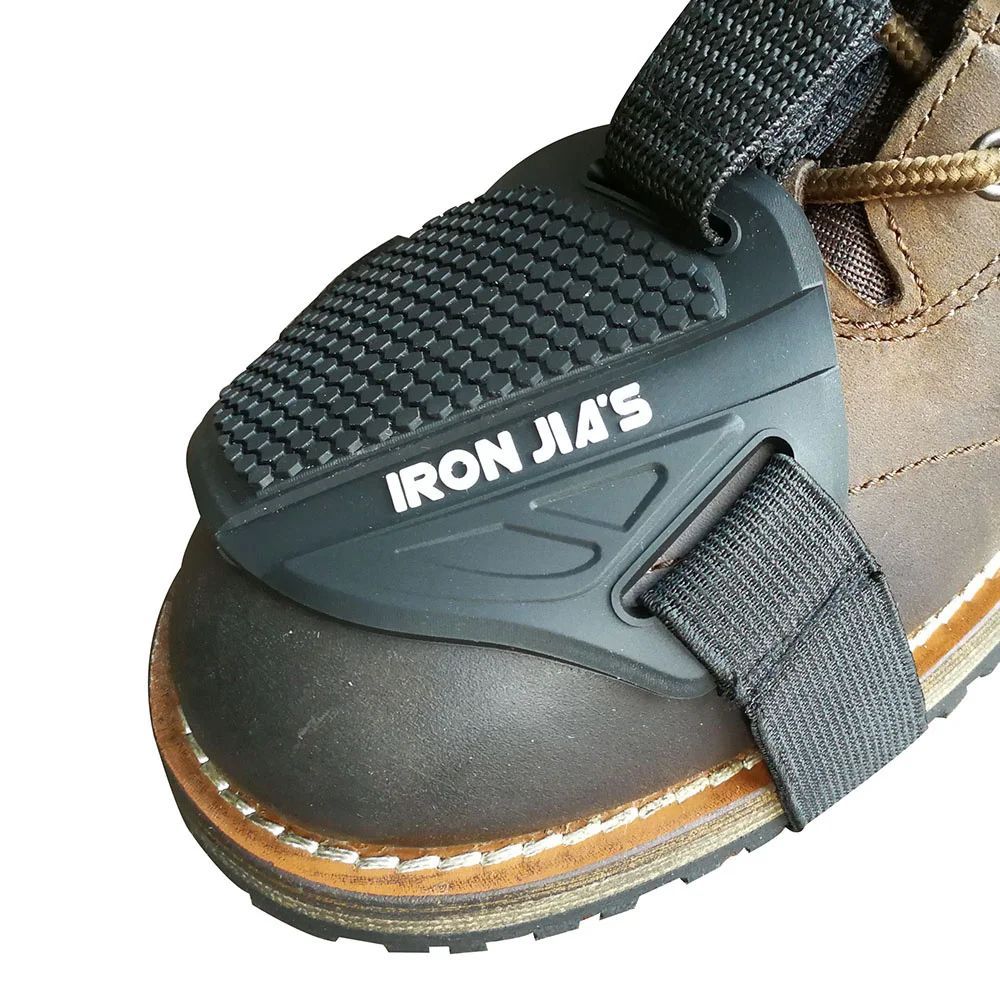 De zapatos de protección de la motocicleta palanca de cambios zapato botas de moto arranque cubierta protectora de cambio de engranaje de accesorios