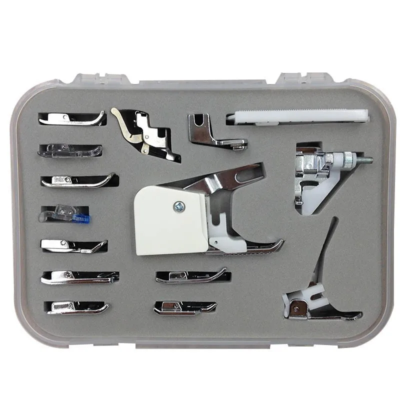 

15 pcs Useful Home Sewing Tools Multifunction Sewing Machine Tools Foot Feet Presser Kit Set For Brother Janome Singer
