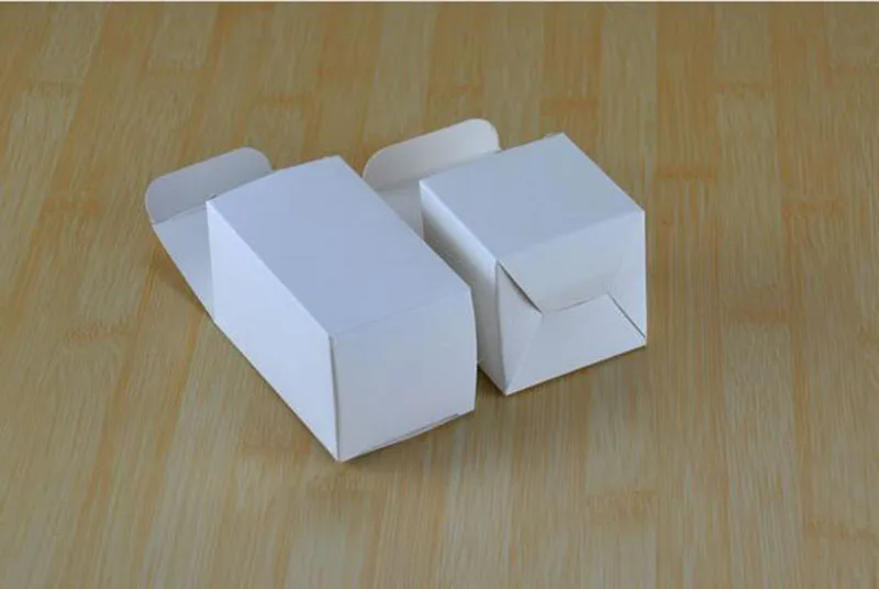 8x8x14 см оптом маленькие подарочные белые картонные коробки ремесло визитная