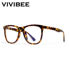 VIVIBEE для женщин негабаритных Леопард анти синий луч светильник фильтр очки для защиты компьютера Блокировка игры мужчин очки