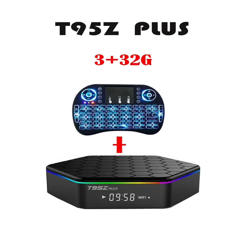 

Android 7.1 TV BOX T95Z Plus Amlogic S912 Set Top box OctaCore 2GB+16G/3+32G Optional Air Mouse Smart Tv Box