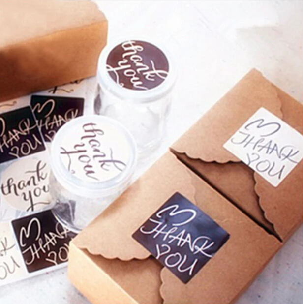 

E2 THANK YOU Especially for you Self-adhesive Material For Handmade Products and Gift Packaging Seal label