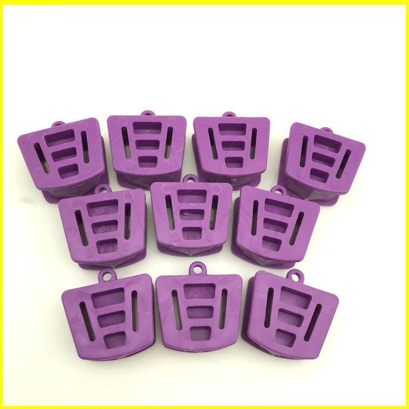 10Pcs Dental Bite Block Retractor Opener Silicone Mouth Props Cushion AdultChild (5)