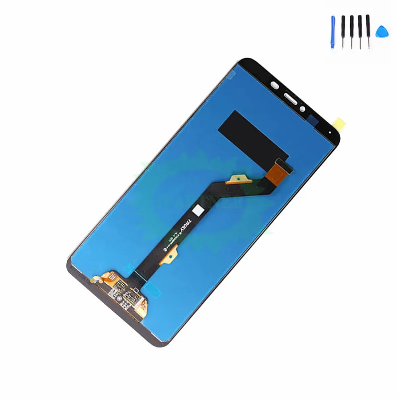 Для Tecno Spark 2 KA7 LCD с кодирующий преобразователь сенсорного экрана в сборе Замена