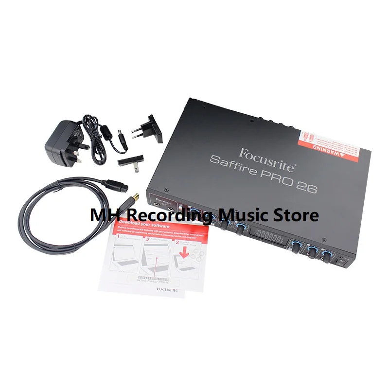 Звуковая карта Focusrite Saffire Pro 26 18 входов 8 выходов аудио интерфейс FireWire запись в