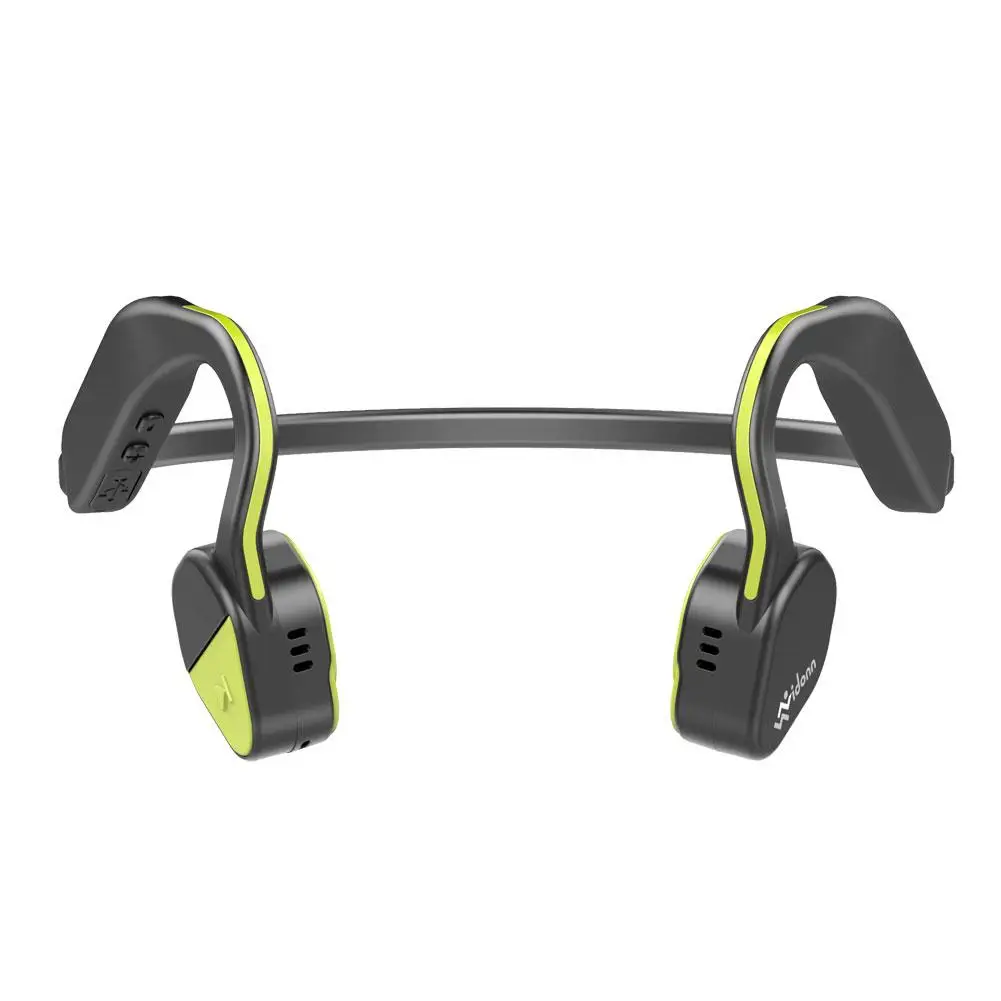

F1 Bone Conduction Stereo Sound Back-hook Wireless Bluetooth Headset with Mic NEW