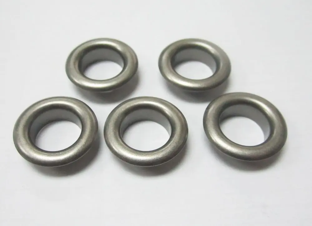 500pcs/lot eyelet Antic silver Plated Eyelets 15mm Outer Dia 8mm metal eyelet for Apparel/shoes