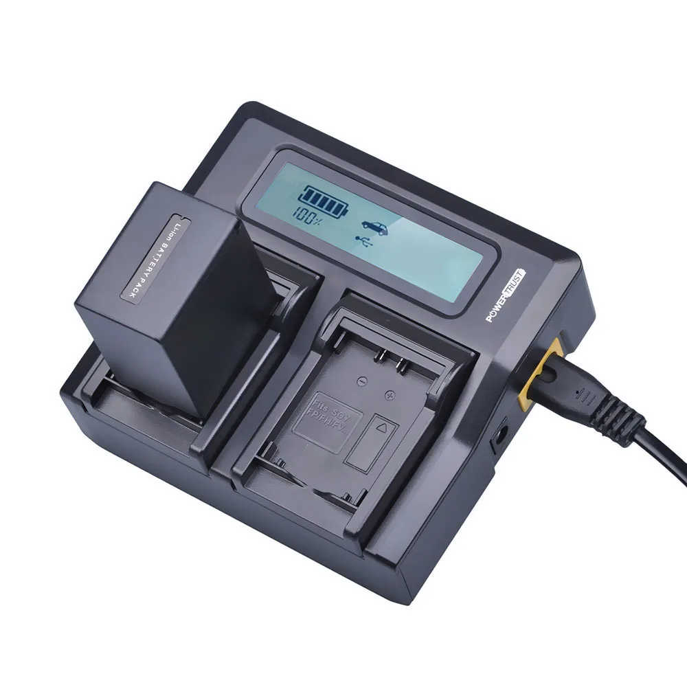 NP FV100 NPFV100 LCD быстрое зарядное устройство для SONY FV30 FV50 FV70 SX83E SX63E FDR AX100E батарея