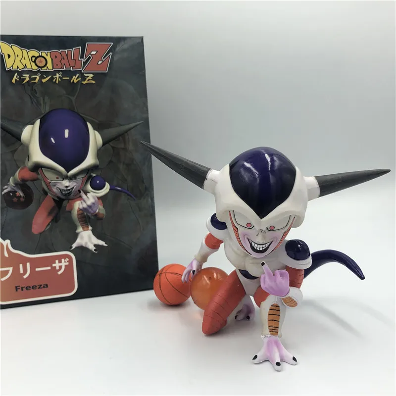 

Dragon Ball Z Cute Frieza Bad Taste Form 2 Basketball Ver. PVC Action Figure DBZ Goku Frieza Model Toy 10cm