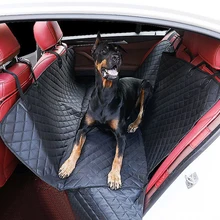EAFC коврик для сиденья для домашних животных, Оксфордские чехлы на заднее сиденье, водонепроницаемый коврик на заднюю спинку сиденья, автомобильные аксессуары для путешествий, чехлы для сидений автомобиля
