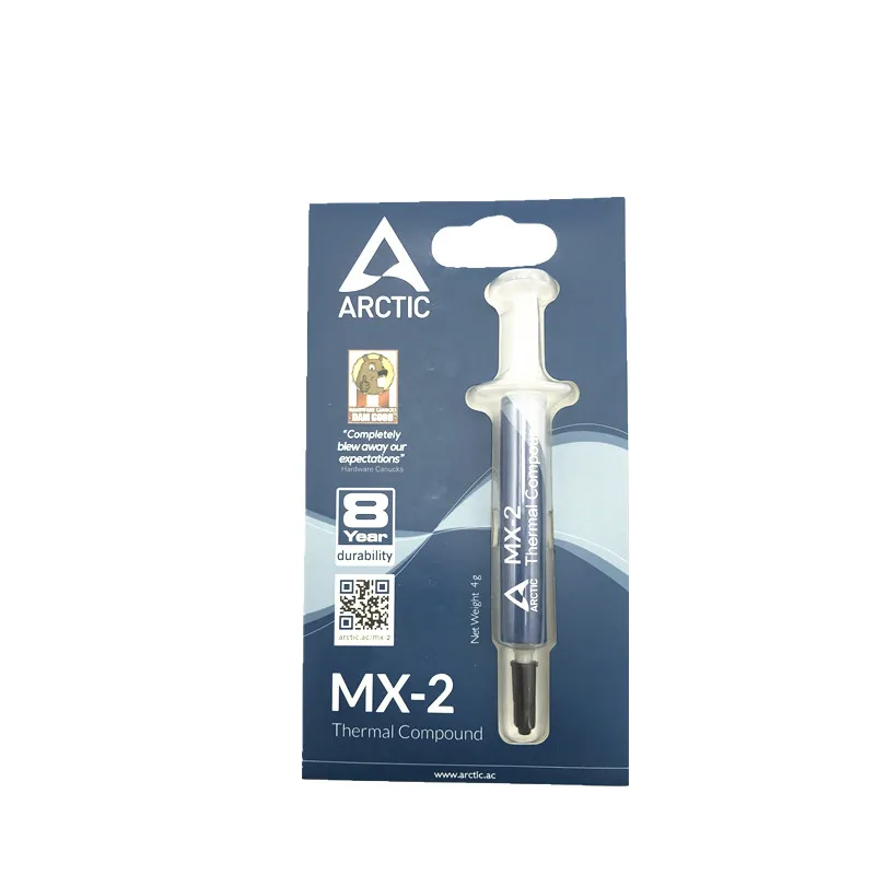 

Flying-Elephant 100% Original MX-2 4g 8g 30g AC Silicone Thermal Pad Grease Paste Conductive Silicone For CPU & GPU