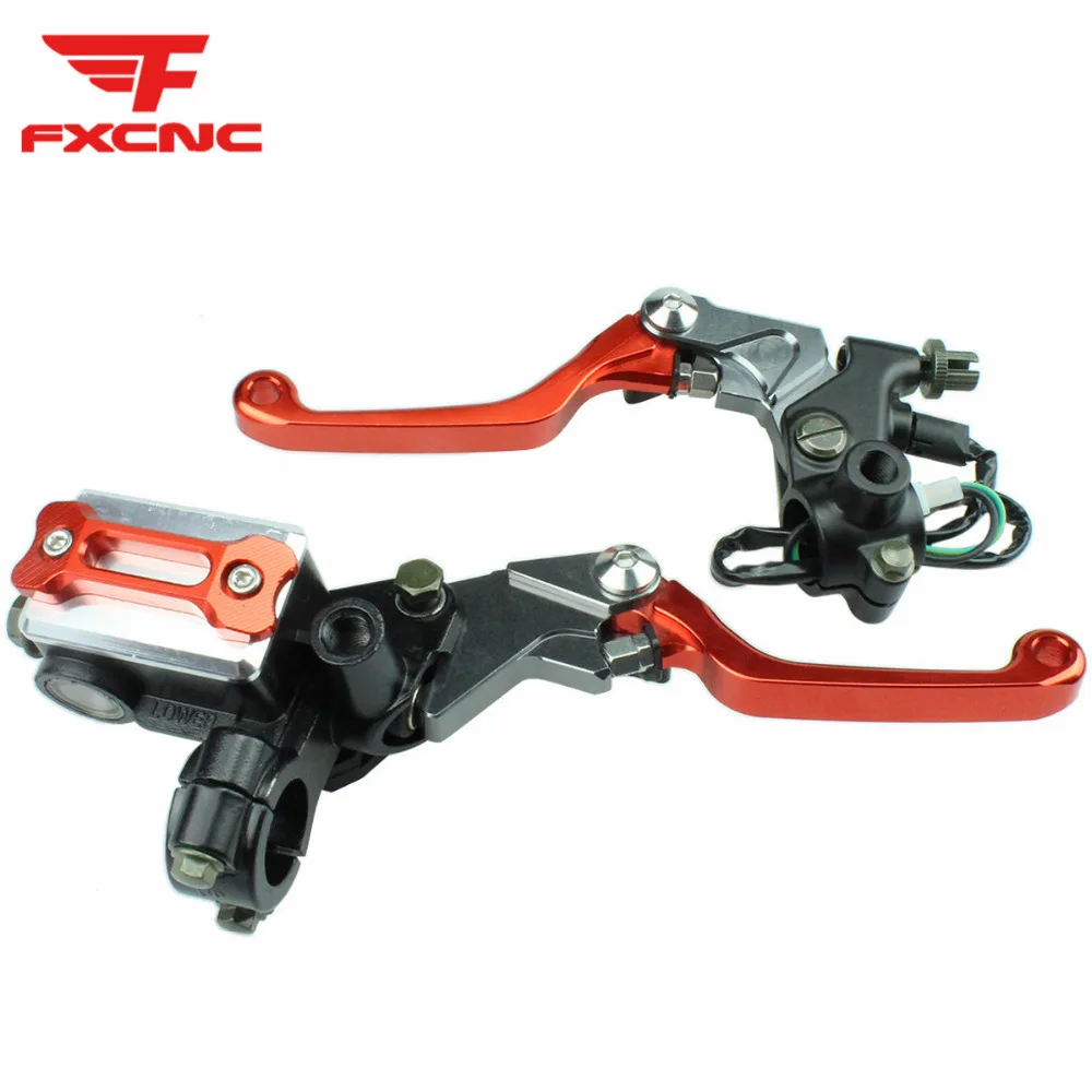 7/8" 22MM Dirt Pit Bike Motocross Master Cylinder Brake Clutch Lever