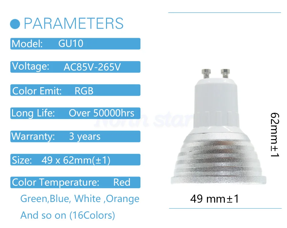 Светодиодный прожектор 16 цветов RGB E27/E14/GU10/MR16 AC 86-265v MR16 DC12v RGB цветной светодиодный светильник 5 Вт освещение+ 24 ключа ИК пульт дистанционного управления