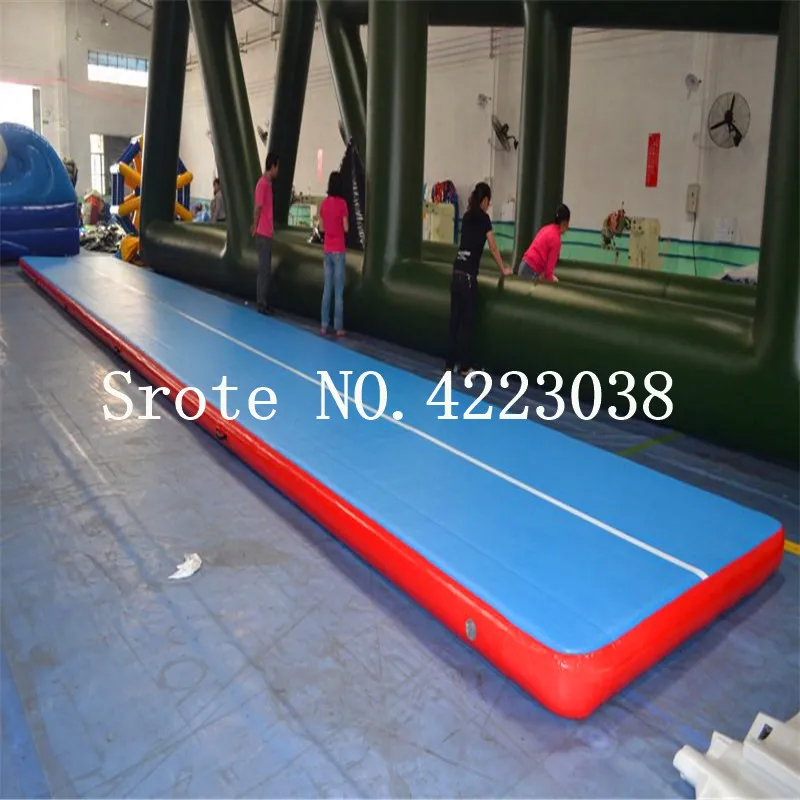 cheap Free Shipping 9x1x0.2m AirTrack Inflatable Cheap Gymnastics Mattress Gym Tumble Air track Floor Tumbling Air Track For Sale
