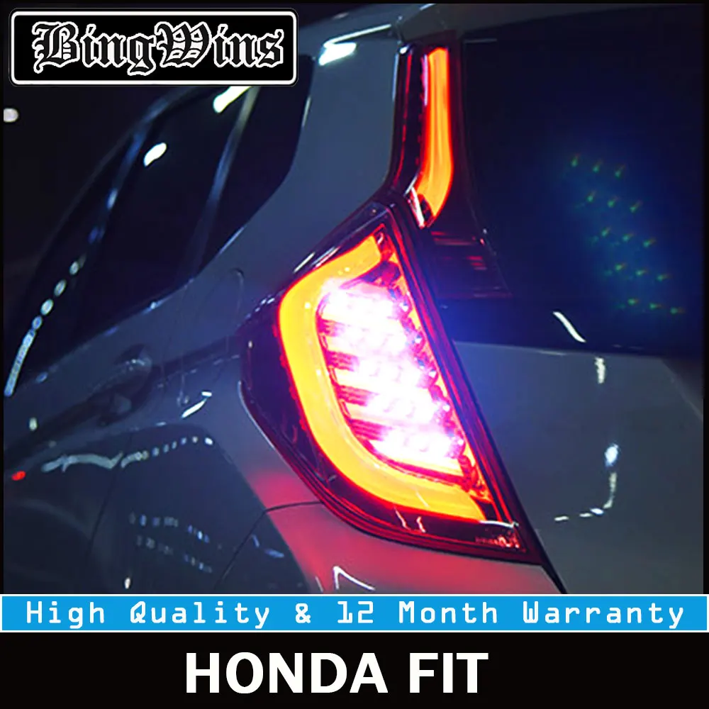BINGWINS car style Tail light for Honda Fit LED Taillight 2014 2015