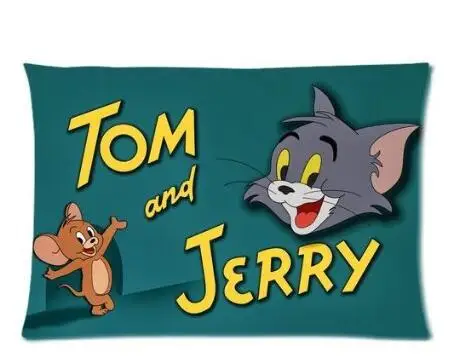 Cat And Mouse Tom And Jerry Pillowcase Standard Size 50x75cm