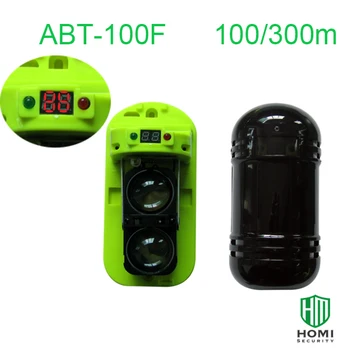 

100 meters Wired Motion Infrared Dual Beam Detector with LCD Signal Display 8 Channel Beam